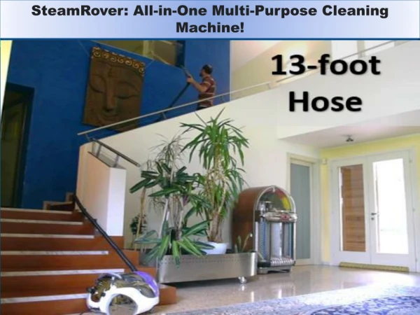 SteamRover All in One Multi Purpose Cleaning Machine
