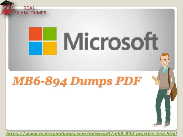 Valid Microsoft MB6-894 dumps Questions & Answers