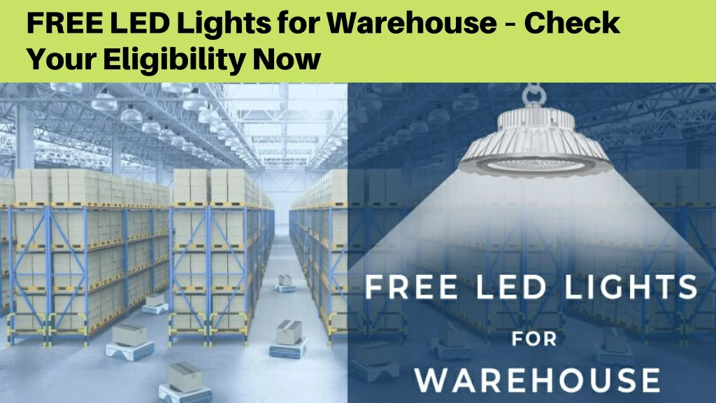 free led lights for warehouse check your