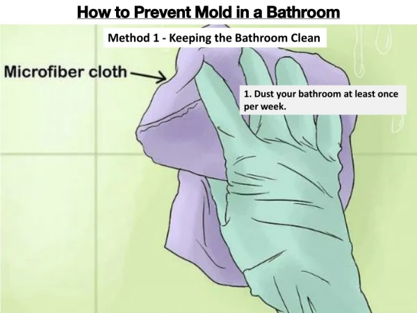 How to Prevent Mold in a Bathroom