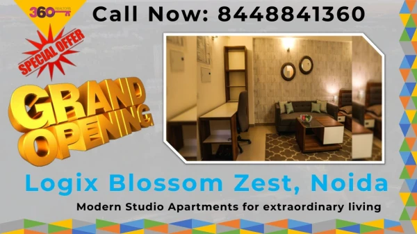 Studio Apartment | Logix Blossom Zest Sector 143 Noida