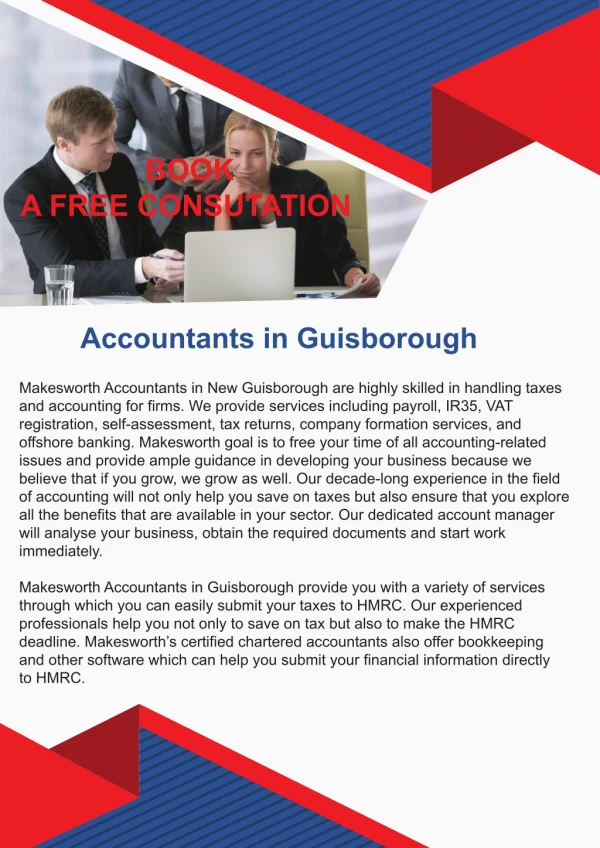 Accountants in Guisborough