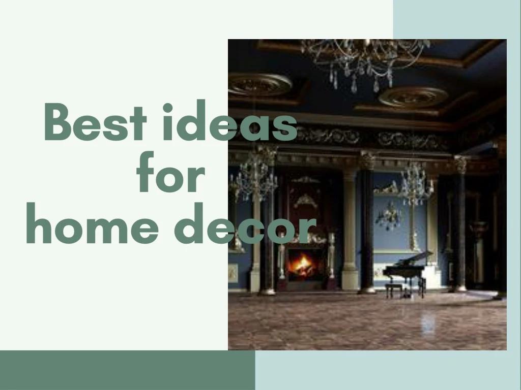 best ideas for home decor