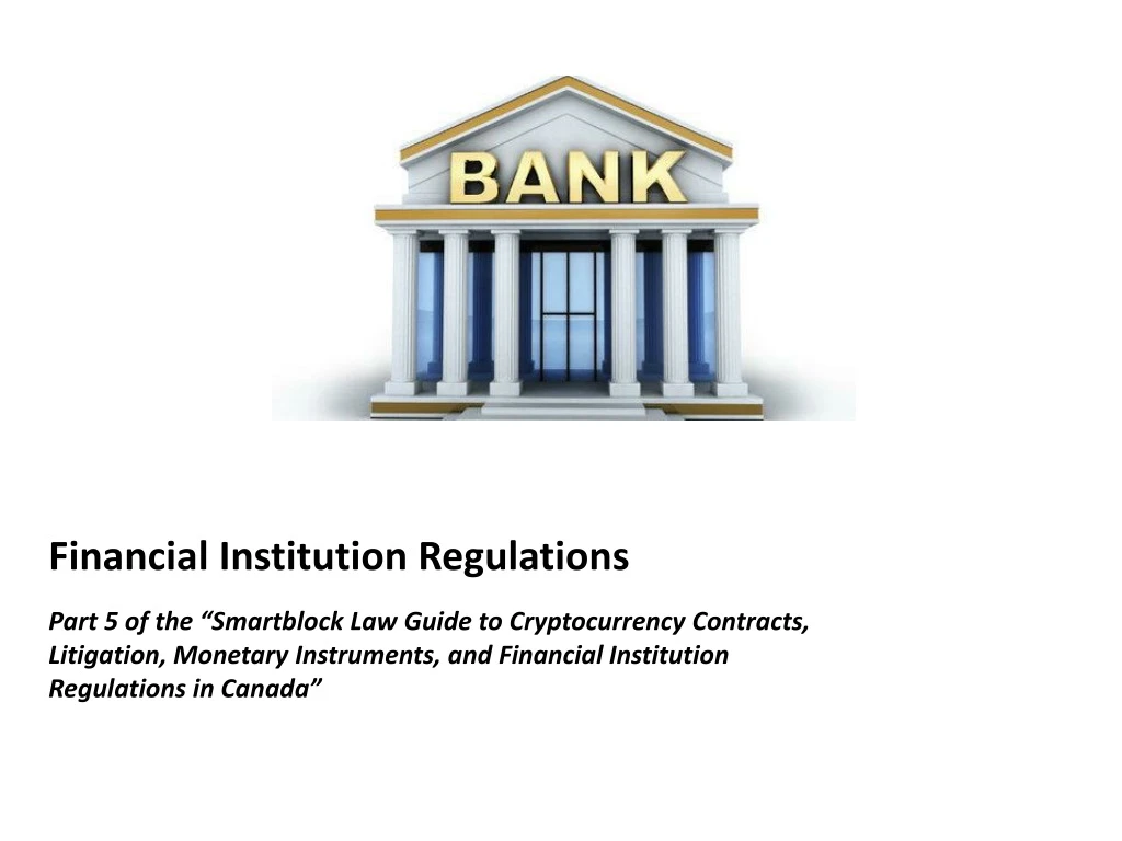 financial institution regulations