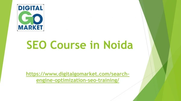 seo course in noida