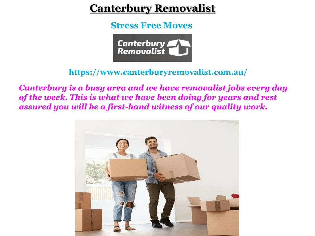 canterbury removalist
