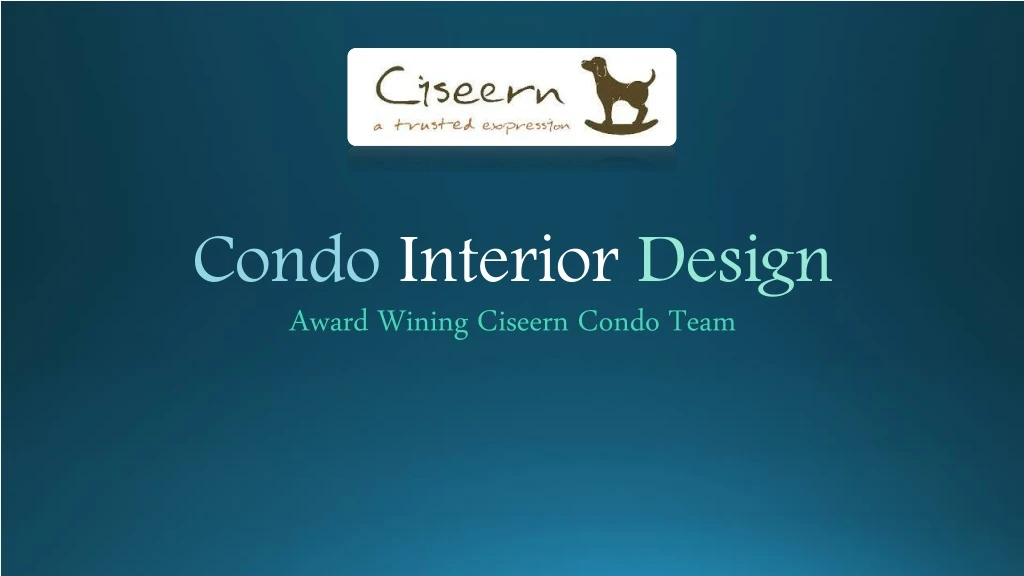 condo interior design award wining ciseern condo
