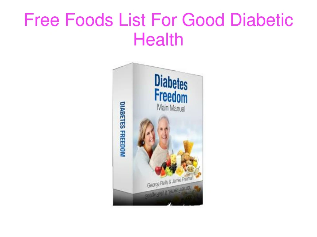free foods list for good diabetic health