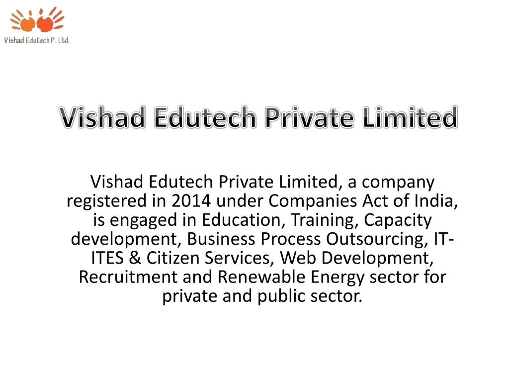 vishad edutech private limited