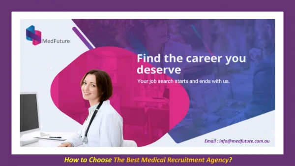How to Choose The Best Medical Recruitment Agency