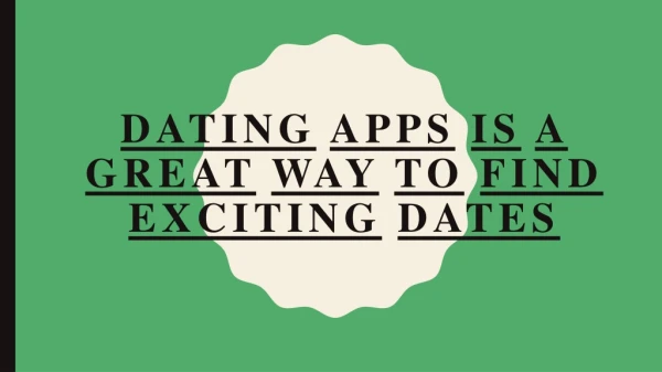 Popular Dating Apps
