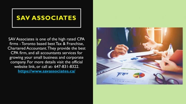 Hire Corporate Tax Accountant in Toronto