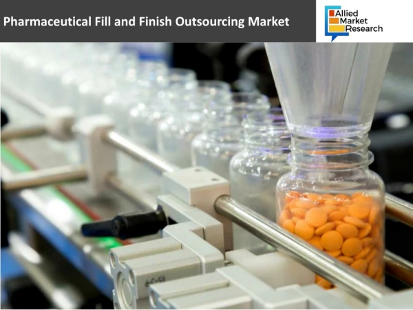 Pharmaceutical fill and finish outsourcing Market to Expand at a Steady Growth Rate in the Coming Years