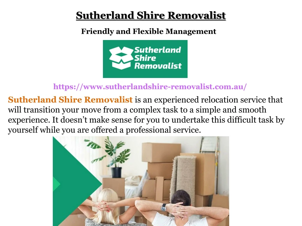 sutherland shire removalist