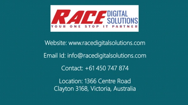 website www racedigitalsolutions com