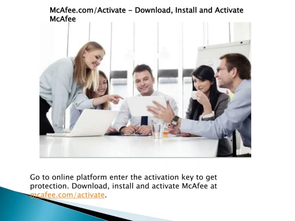 McAfee.com/Activate - Enter your 25-digit activation - Activate McAfee