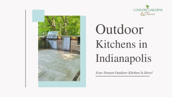 Outdoor Kitchens in Indianapolis