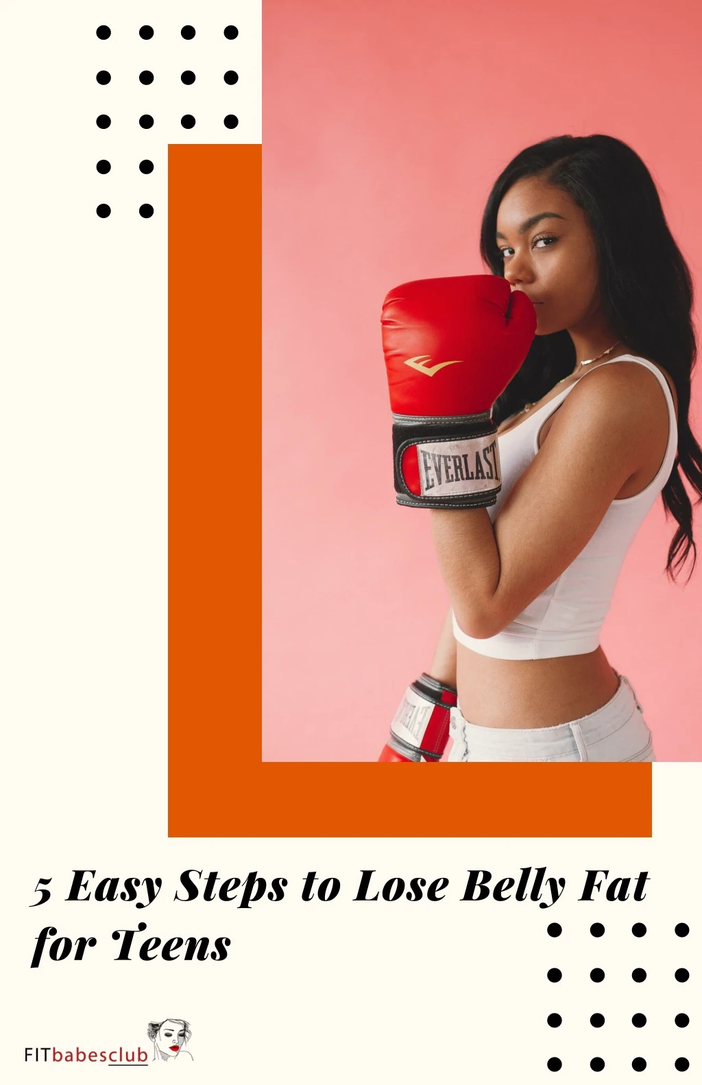 5 easy steps to lose belly fat for teens