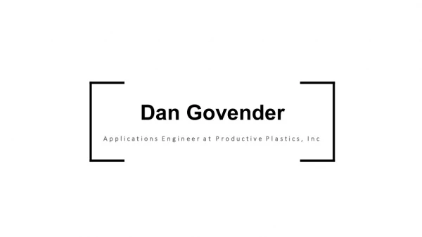 Dan Govender From East Windsor, New Jersey