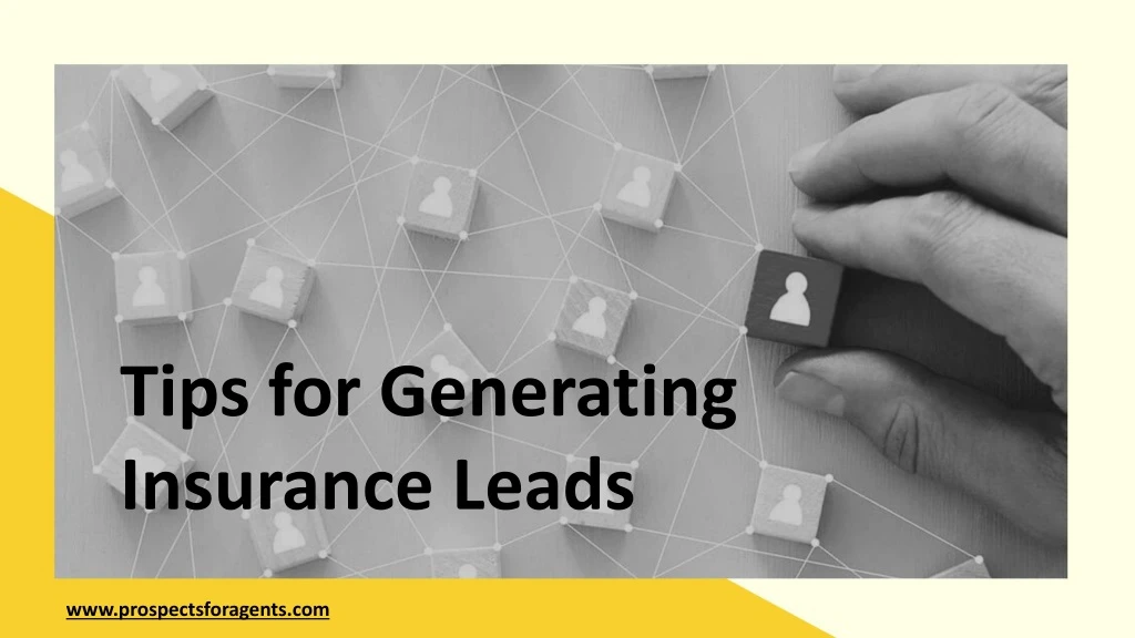 tips for generating insurance leads