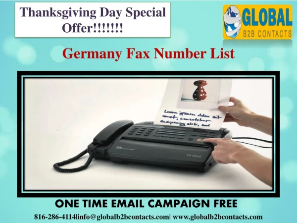 Germany Fax Number List
