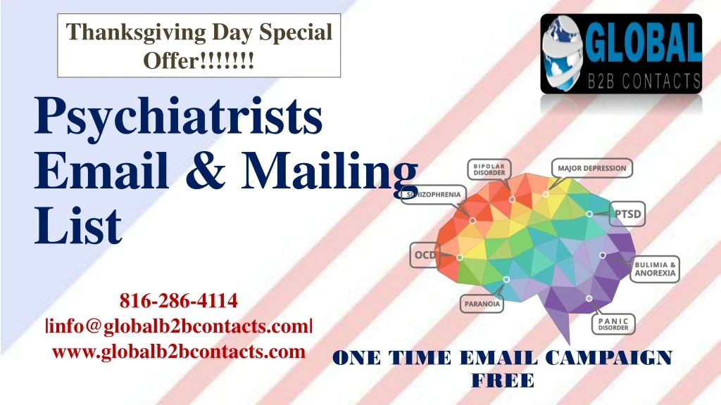 psychiatrists email mailing list
