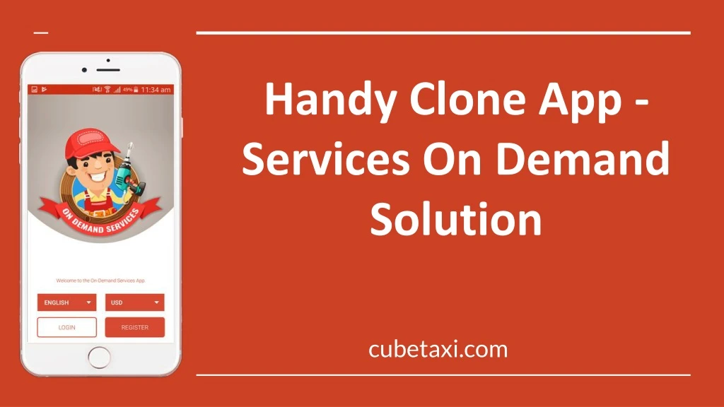 handy clone app services on demand solution