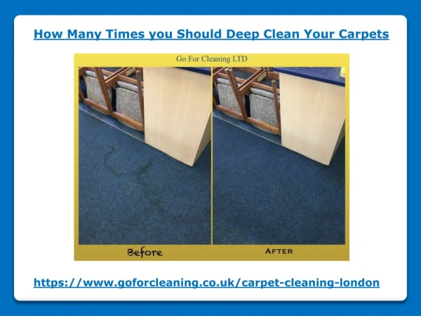 How Many Times you Should Deep Clean Your Carpets