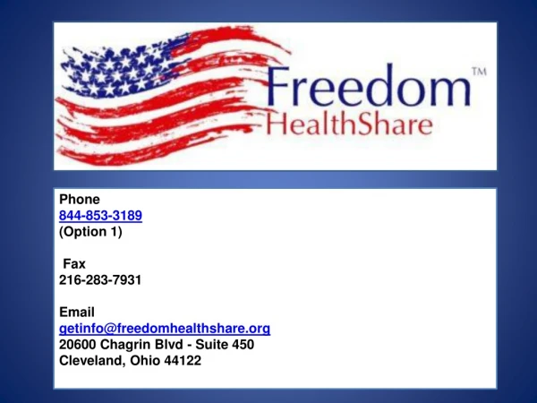 Covered California Freedom Healthshare