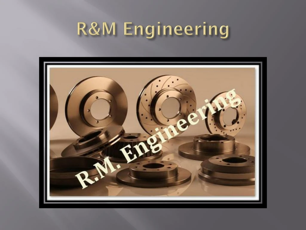 r m engineering