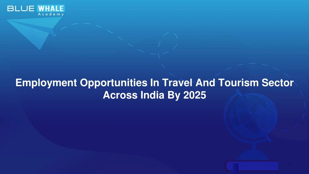 employment opportunities in travel and tourism