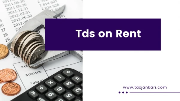 TDS on rent