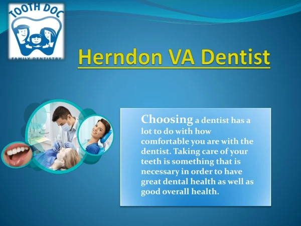 Herndon VA Dentist- Tooth Doc Family Dentistry