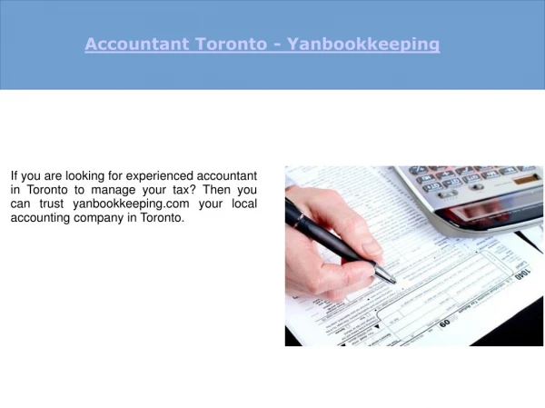 Accountant Toronto