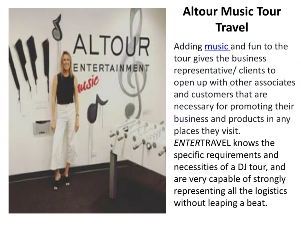 Altour Music Tour Travel