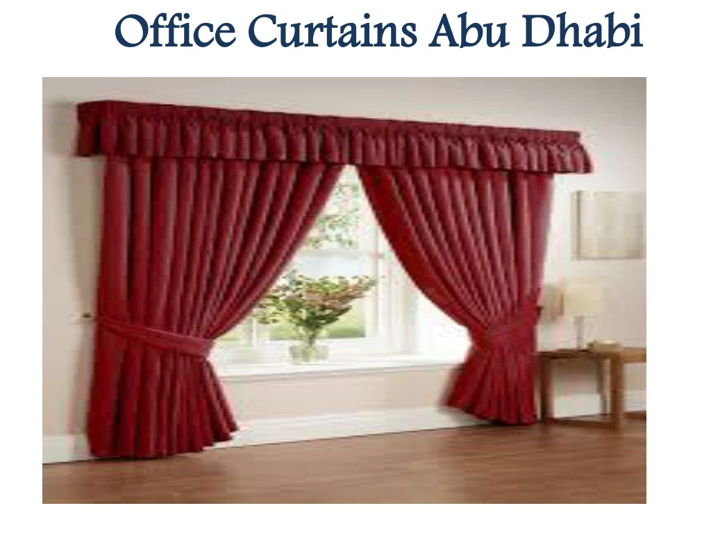 office curtains abu dhabi