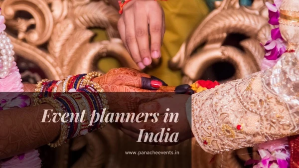 Event Planners in India