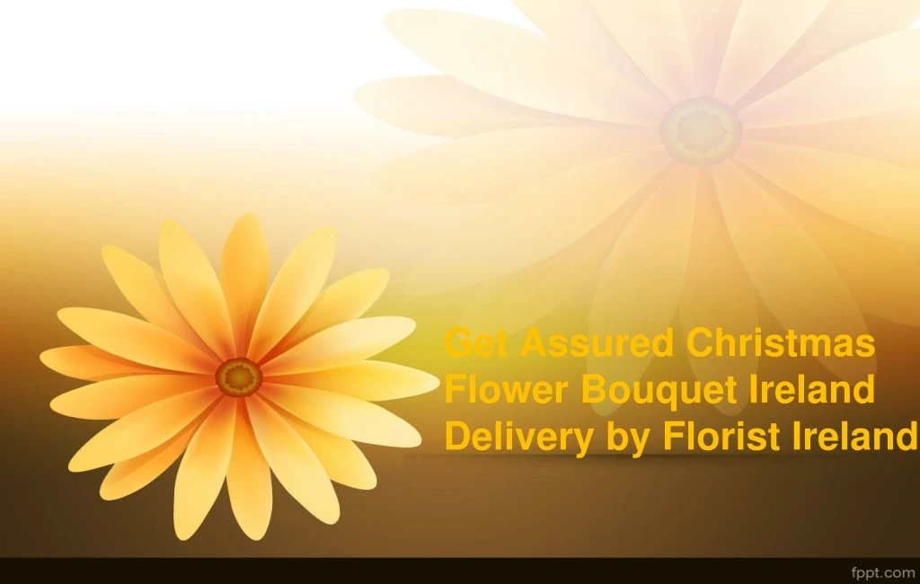 get assured christmas flower bouquet ireland delivery by florist ireland