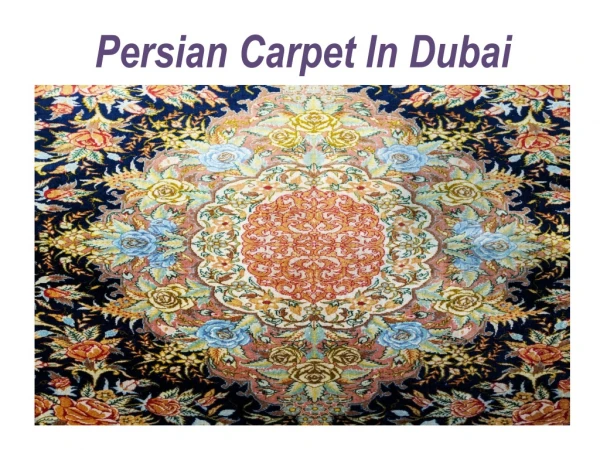 persian carpet in dubai