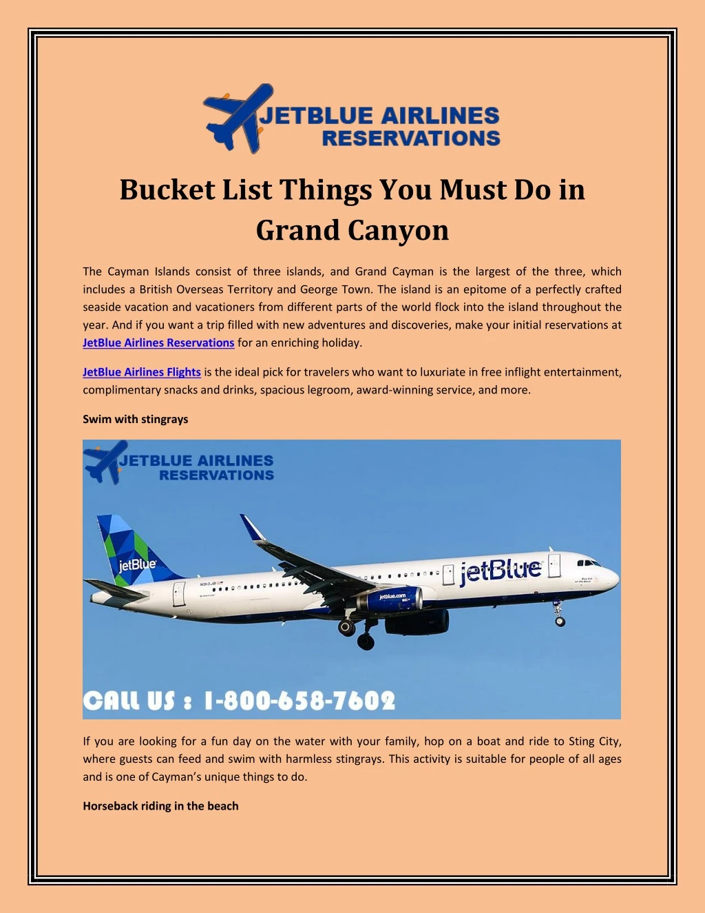 bucket list things you must do in grand canyon