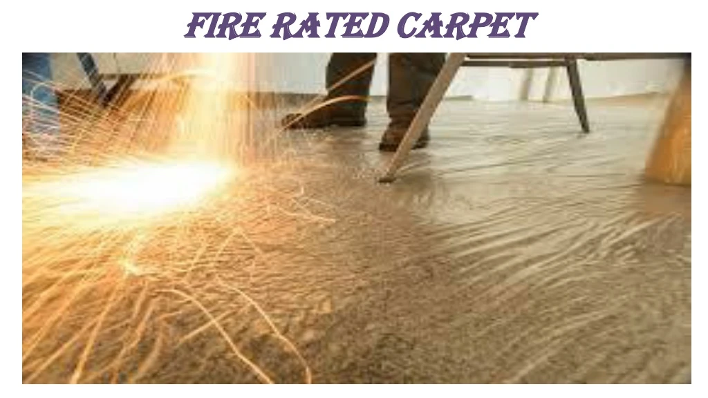 fire rated carpet