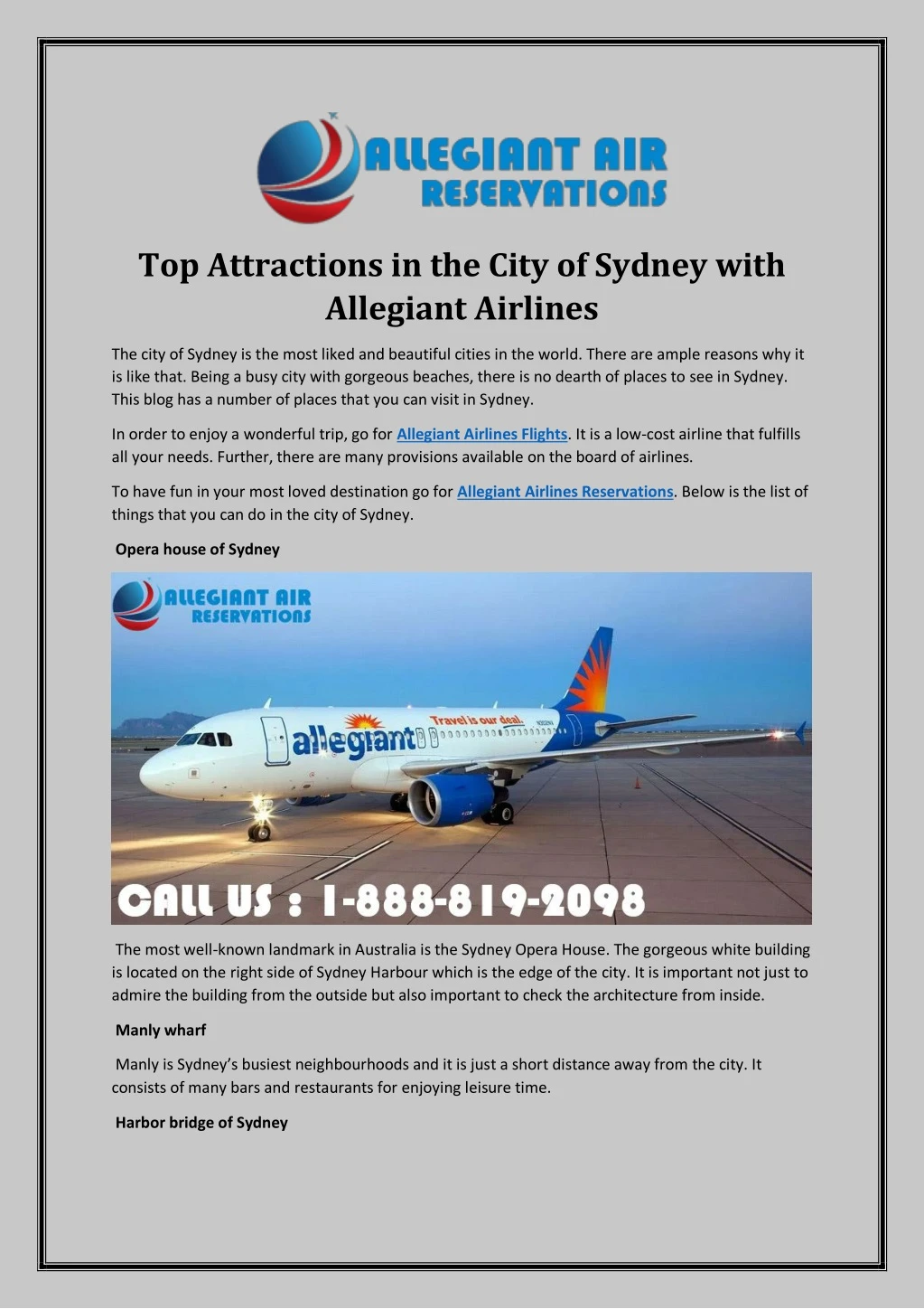 top attractions in the city of sydney with