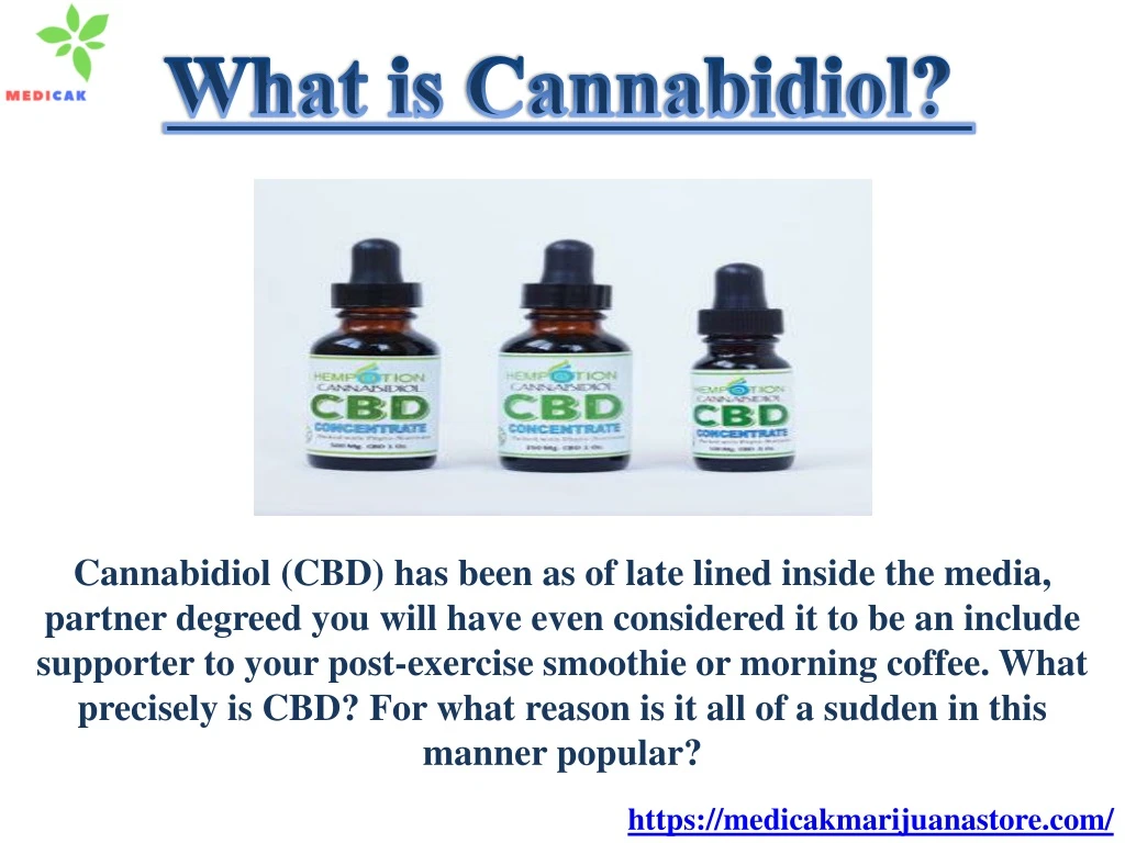 what is cannabidiol