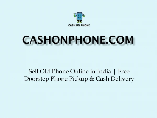 cashonphone com