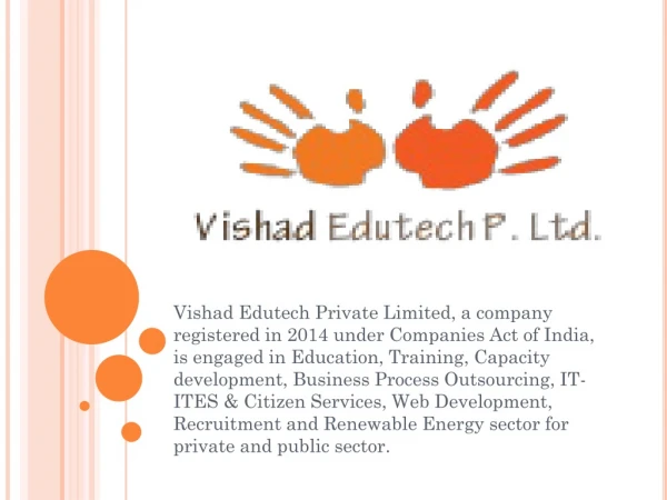 VISHAD EDUTECH PVT.LTD