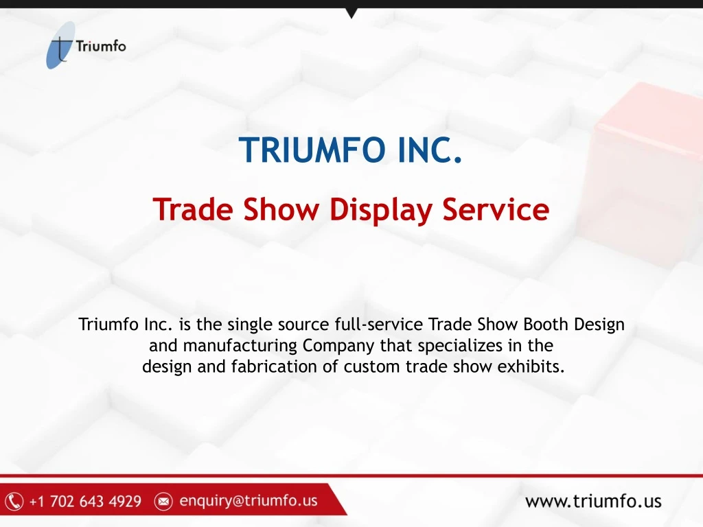 triumfo inc trade show display service