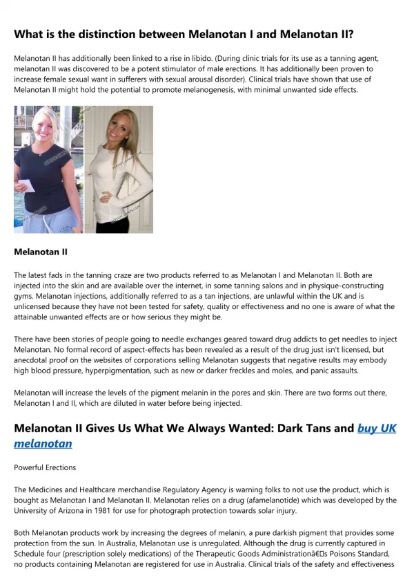 The Biggest Problem With buy UK melanotan, And How You Can Fix It