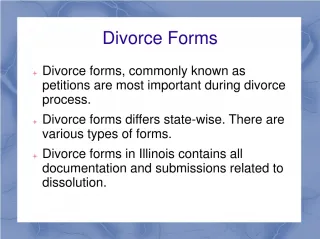 Illinois Divorce Forms - slide 1