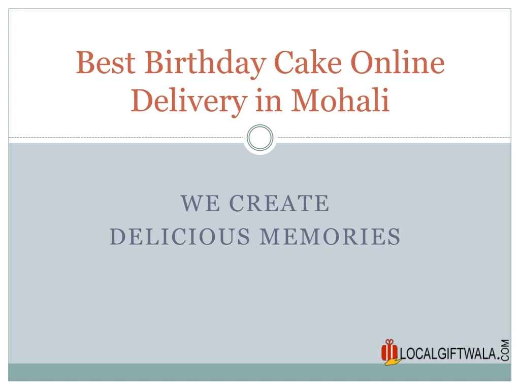 best birthday cake online delivery in mohali