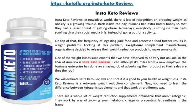 Insta Keto Shark tank